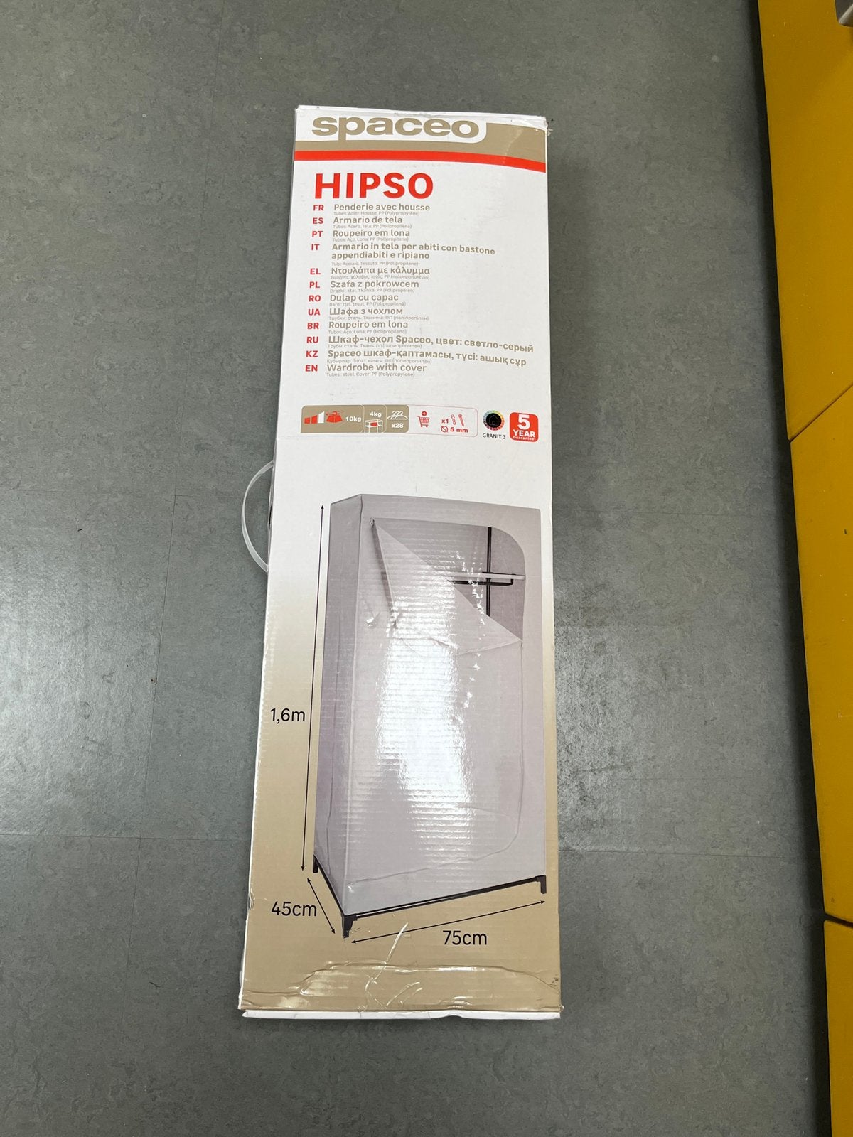 Nieuwe Kledingkast van textiel 160*45*75, Ophalen, Zo goed als nieuw, 150 tot 200 cm