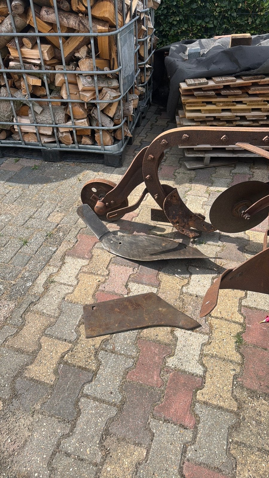 getrokken  ploeg, Ophalen, Grondbewerking