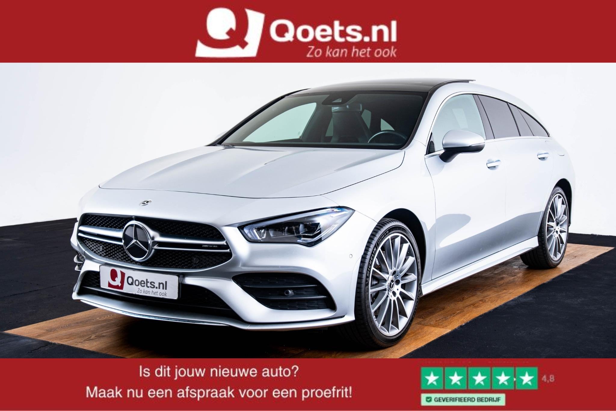 Mercedes-Benz CLA-klasse Shooting Brake 250 e AMG Line Panor, Auto's, 77 km/l, Gebruikt, 4 cilinders, 1645 kg