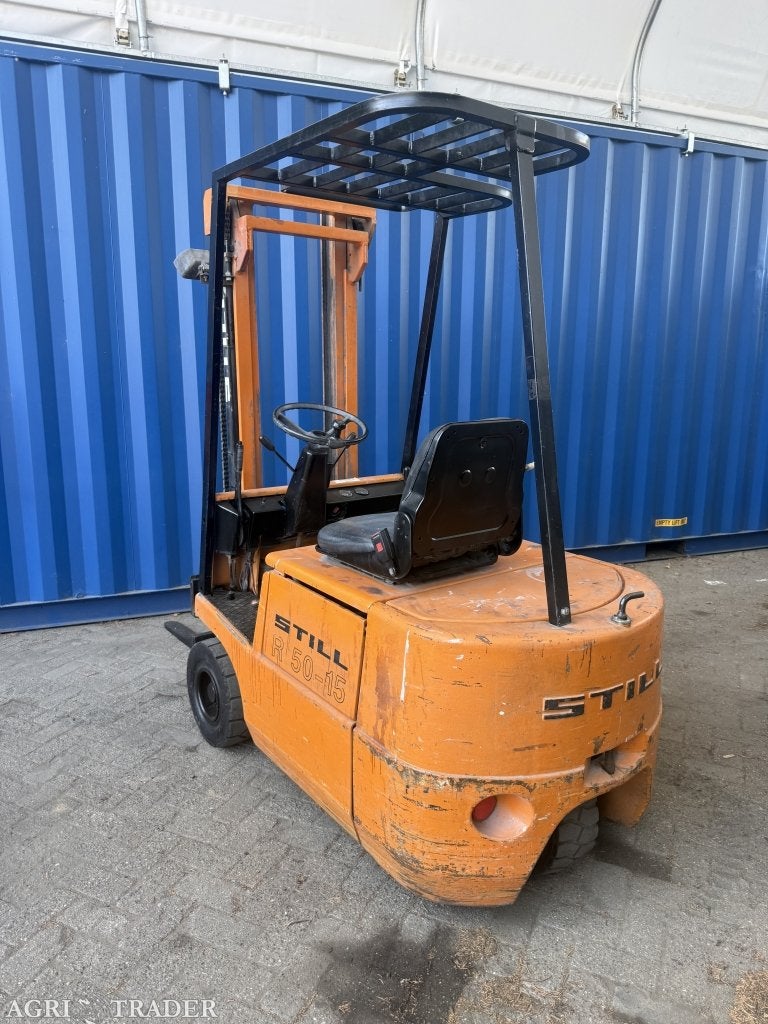 Still 1500KG elektrisch Doorkijkmast + Oplader, Zakelijke goederen, Info@vanbeurdenheftrucks.nl, Still, Heftruck, Ophalen of Verzenden