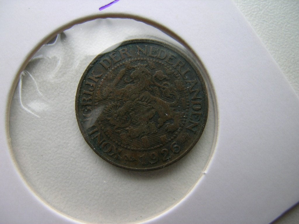 Cent 1926 (nr 4), Ophalen of Verzenden, Koningin Wilhelmina, 1 cent, Losse munt