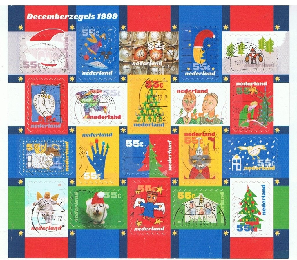 Postzegels Nederland, Postzegels en Munten, Ophalen of Verzenden, Na 1940, Gestempeld
