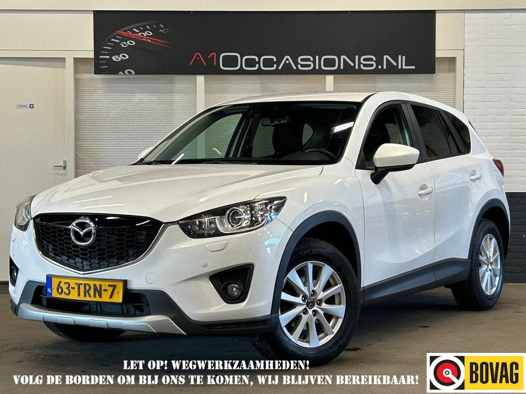 Mazda CX-5 2.0 TS+ Lease Pack 2WD + NAVI (bj 2012), Voorwielaandrijving, Euro 5, Stof, Zwart