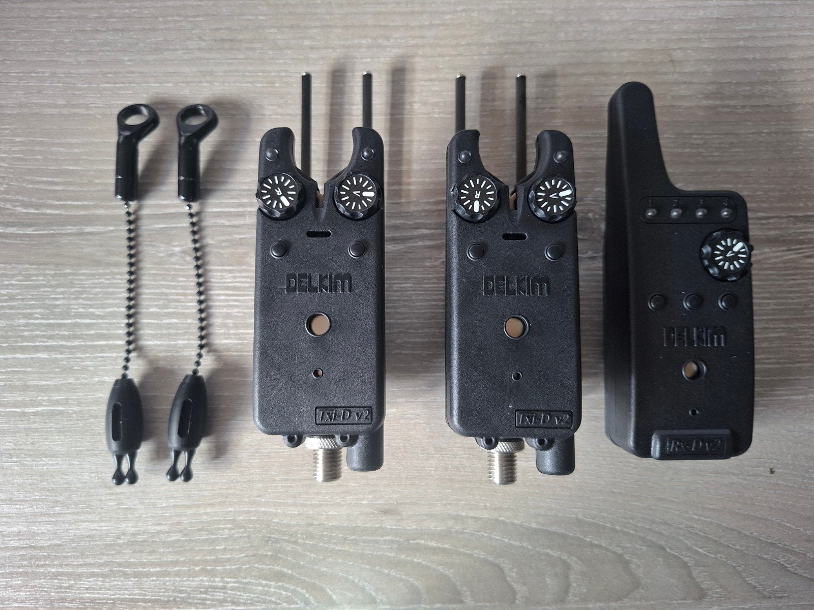 Delkim Txi-D V2 + Carbon Snag ears +  ESP Hangers, Ophalen of Verzenden, Zo goed als nieuw, Overige typen