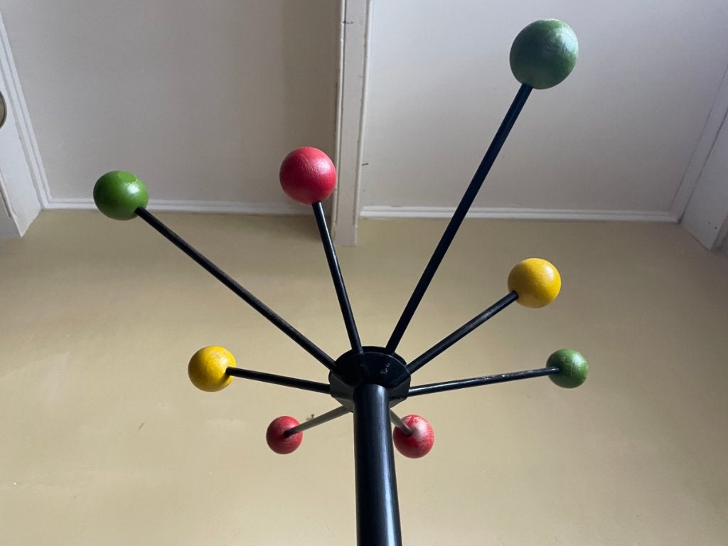 Schitterende Design Kapstok Roger Ferraud jaren 50, Ophalen