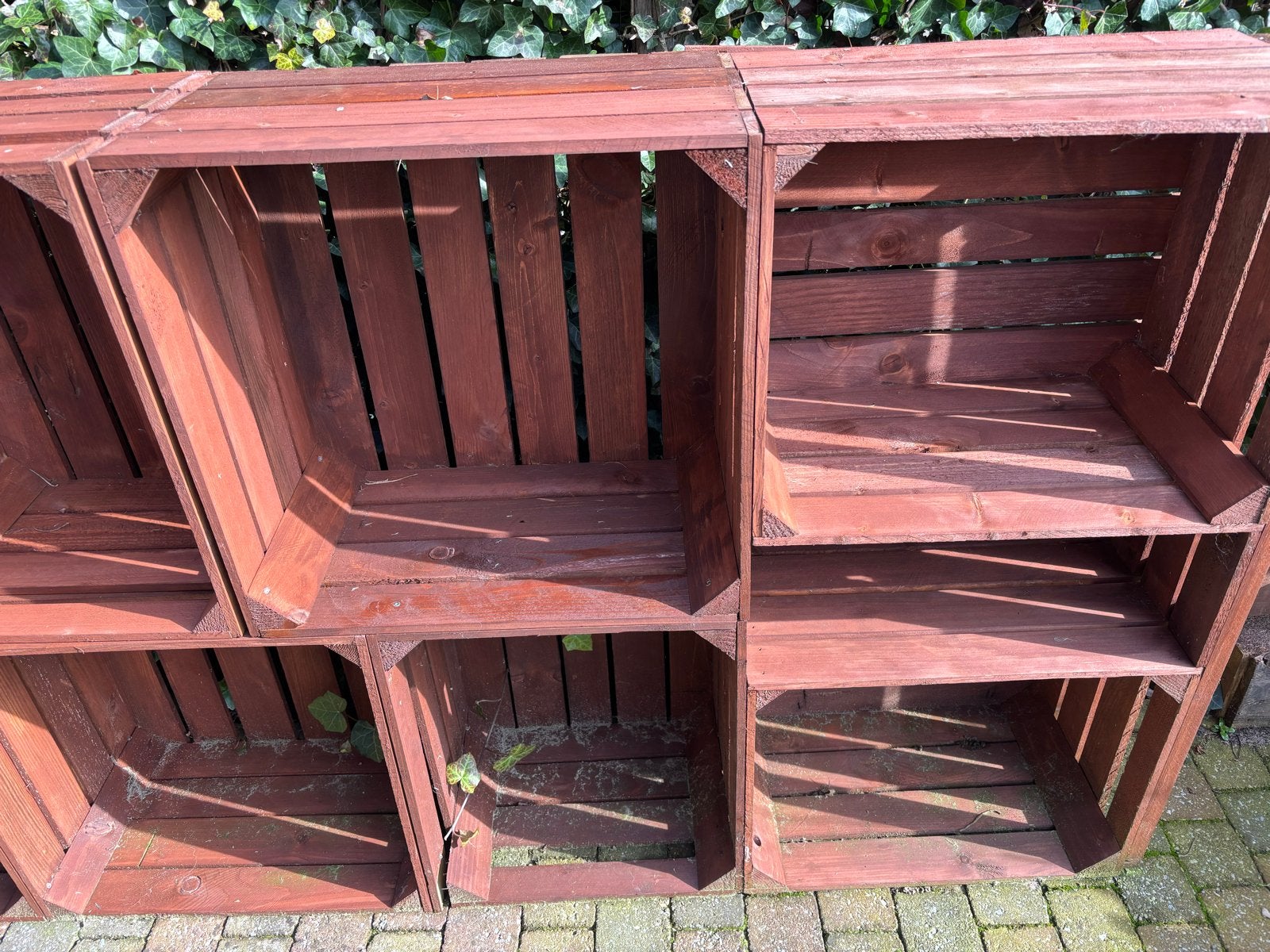 Fruitkisten kast - Handige opbergoplossing, Ophalen of Verzenden, Gebruikt