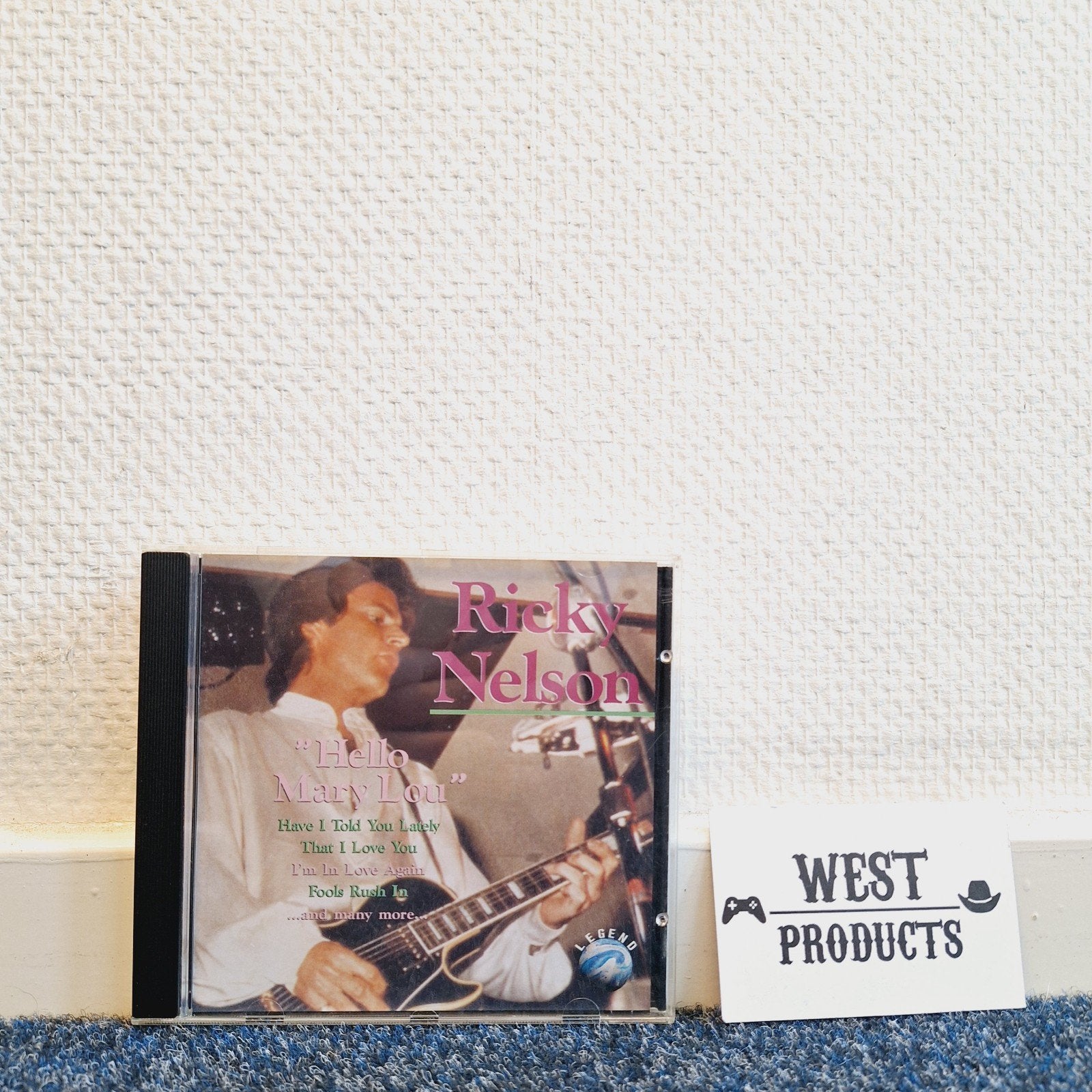 Ricky Nelson - Hello Mary Lou - CD (1993) | ZGAN, Ophalen of Verzenden, Zo goed als nieuw, Poprock