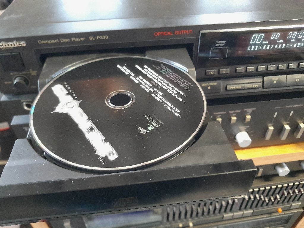 Technics SL-P333 Compact Disc Speler - Vintage CD-speler, Ophalen of Verzenden, Gebruikt, Technics