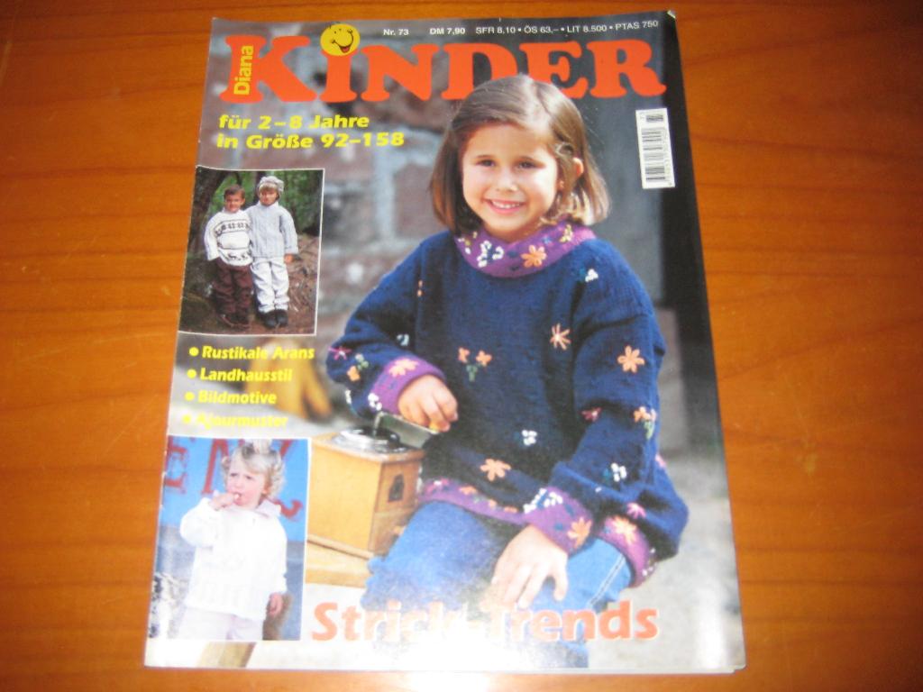 Diana Kinder: Strick-Trends für 2-8 Jahre, Boeken, Ophalen of Verzenden, Zo goed als nieuw, Breien en Haken