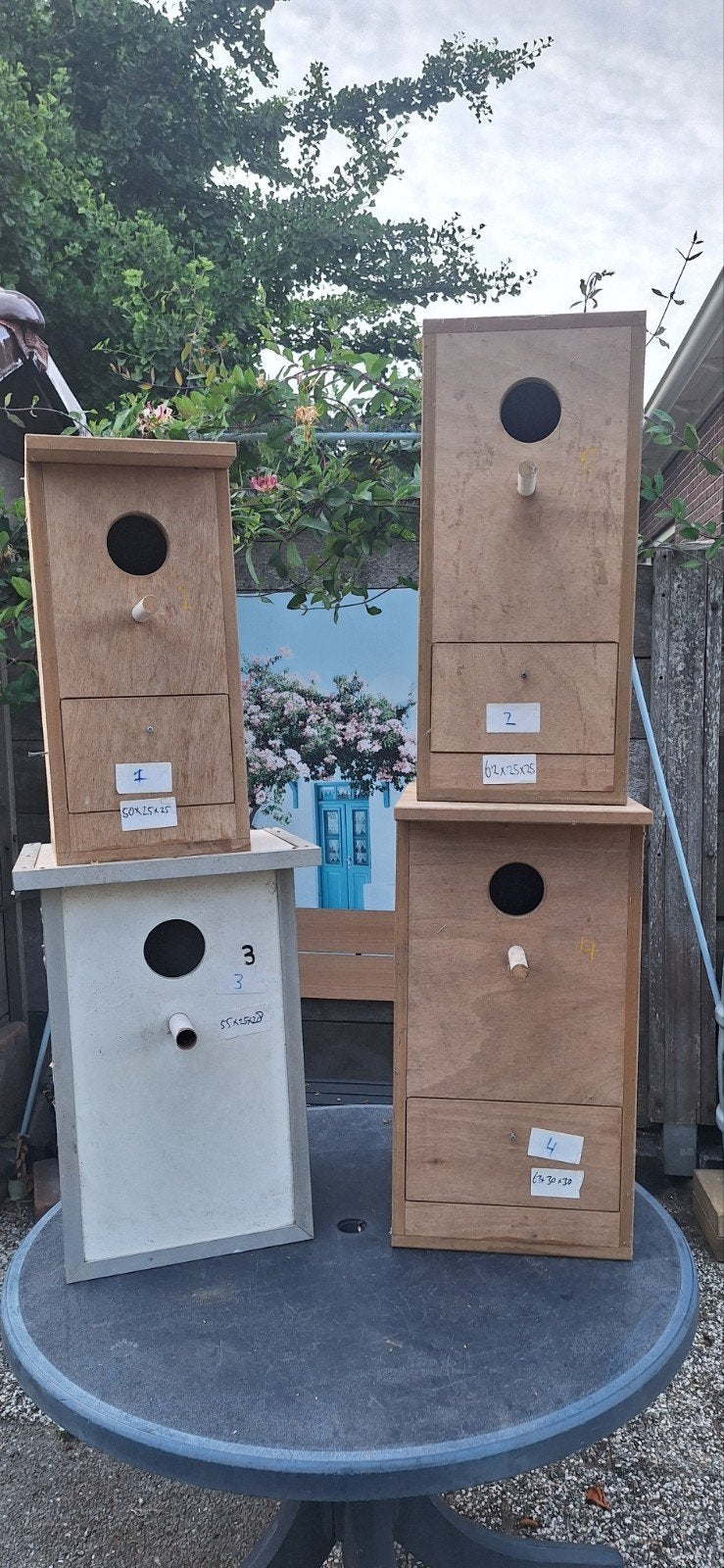 Broedblokken. Grote Parkieten., Ophalen, Zo goed als nieuw, Hout, Overige typen