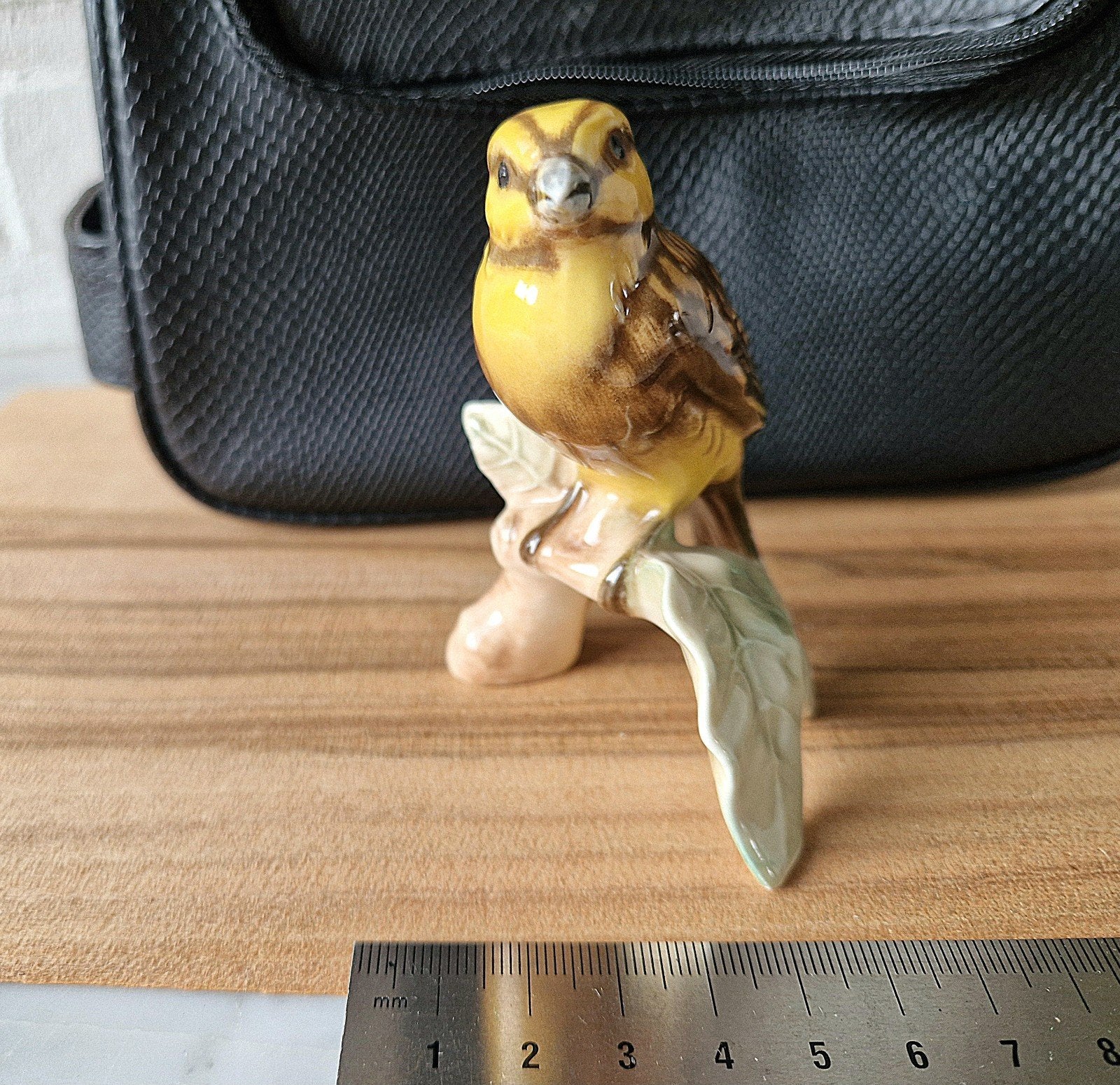 Vintage W. Goebel Goldammer (Yellow Hammer) beeldje, Ophalen of Verzenden, Zo goed als nieuw, Vogel, Beeldje of Figuurtje