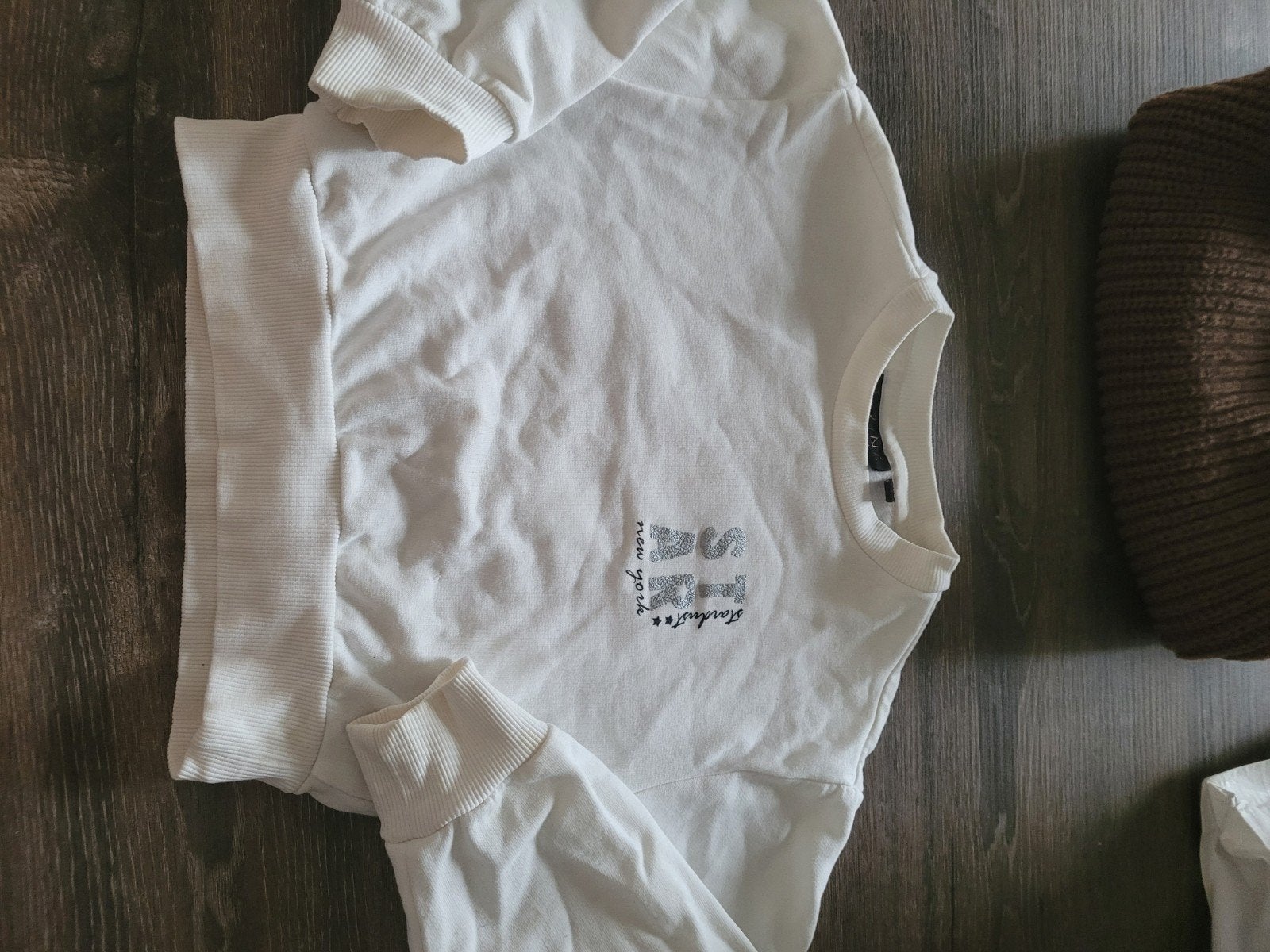 Witte meisjes trui maat 116/122, Gebruikt, Meisje, Trui of Vest, D-ZINE