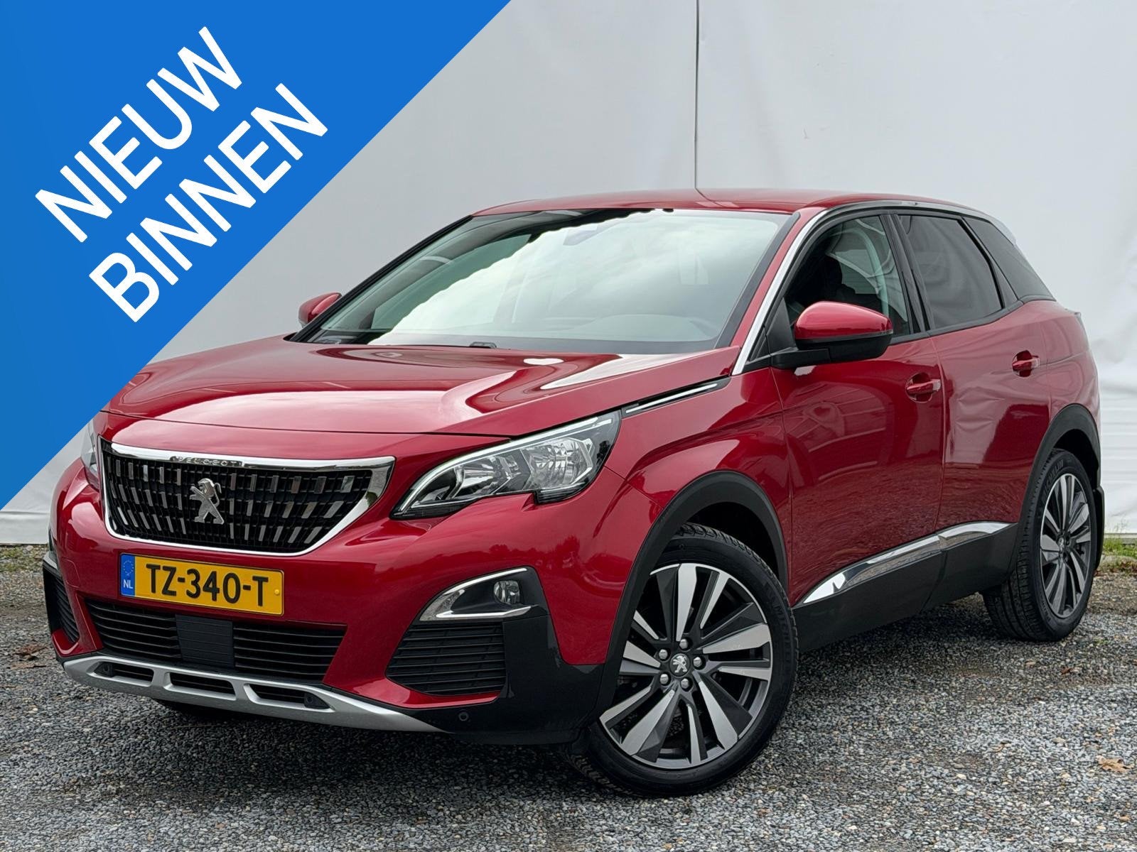 Peugeot 3008 1.2 PureTech Allure | Camera | Trekhaak, Gebruikt, 1199 cc, Leder en Stof, Origineel Nederlands