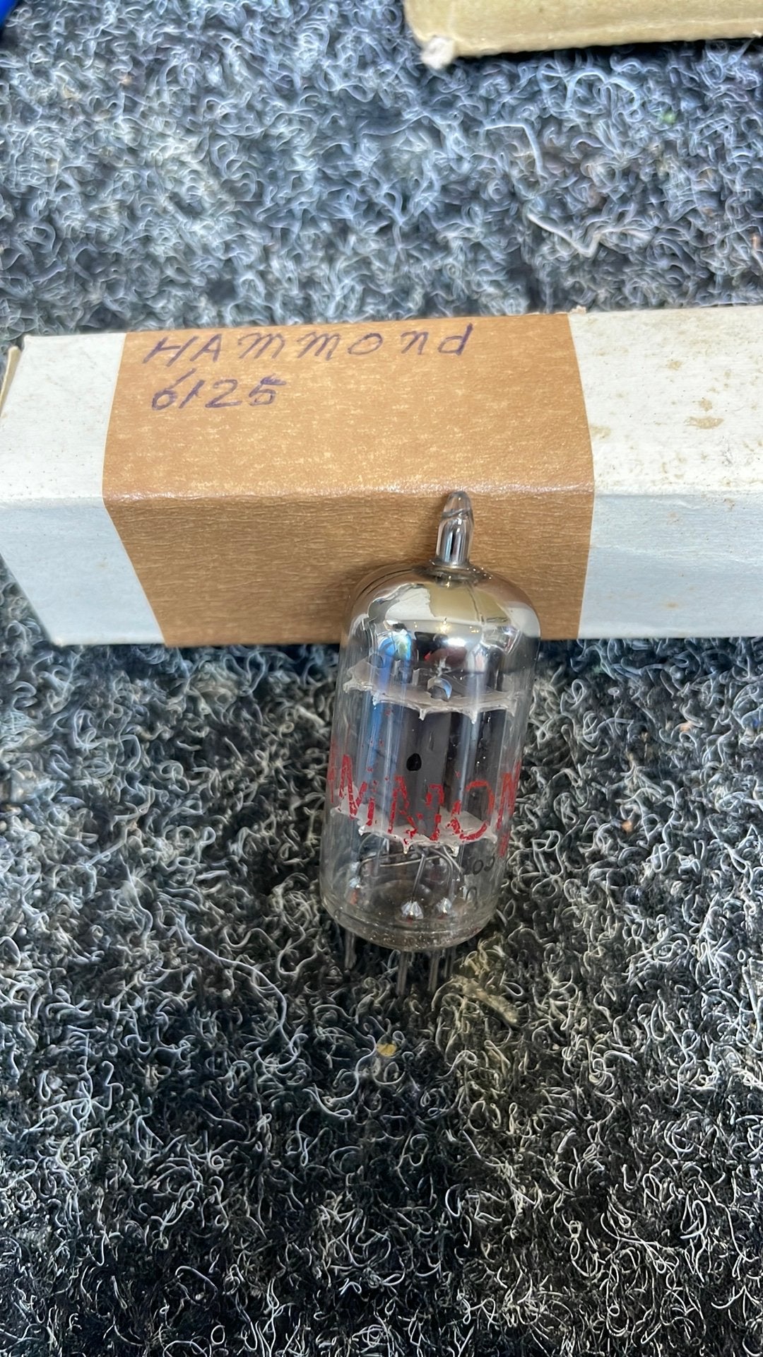 Originele Hammond buis, Ophalen, Buis of Buizen