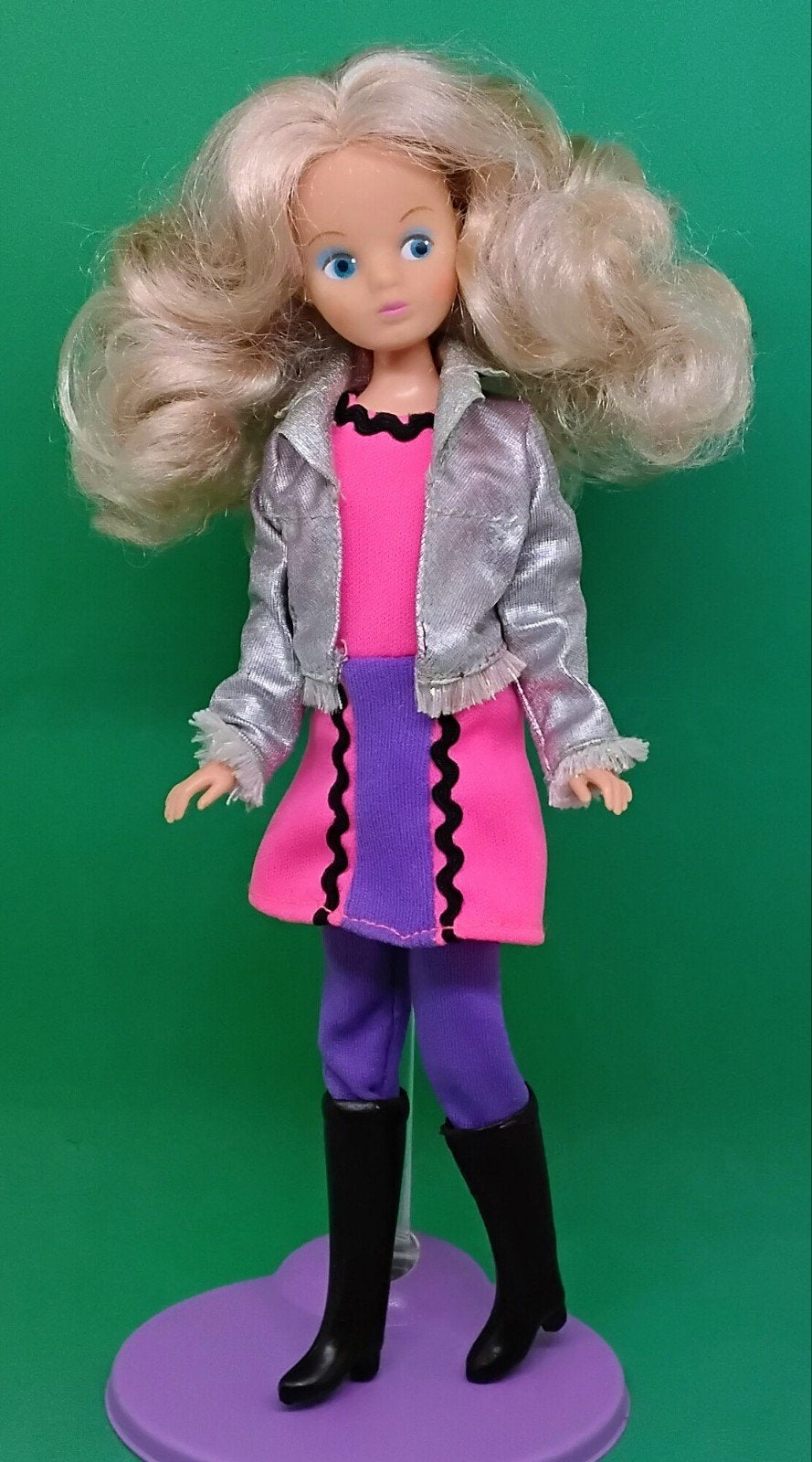 Vintage Barbie Daisy/Skipper Jurkje Legging Jasje Laarsjes, Verzenden, Gebruikt, Kleertjes