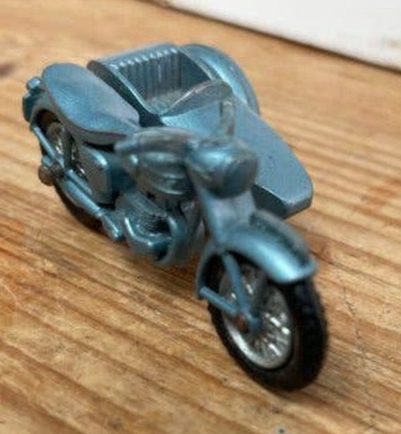 Vintage Matchbox Triumph T110 met zijspan, Verzenden