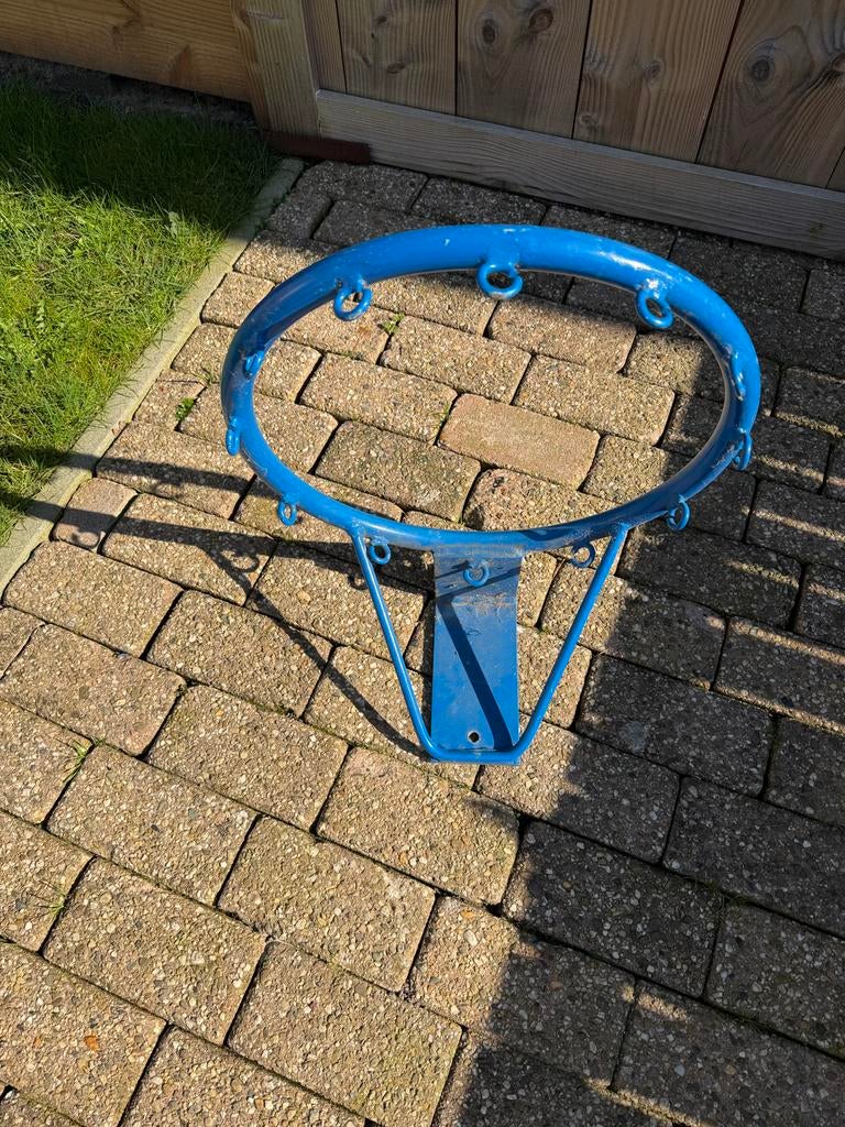 Korf voor basketbal, Ophalen, Gebruikt, Ring, Bord of Paal