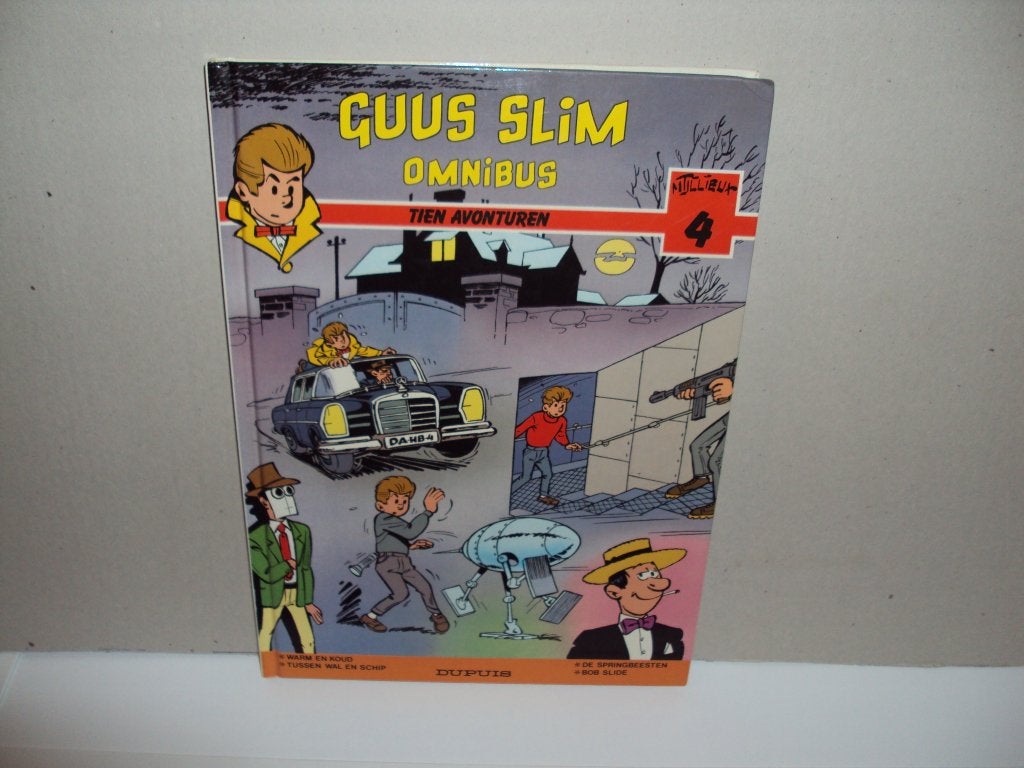 GUUS SLIM - Omnibus - Compl.Serie 1 t/m 6 Hardcover, Boeken, Complete serie of reeks, Ophalen of Verzenden, Gelezen, M Tillieux