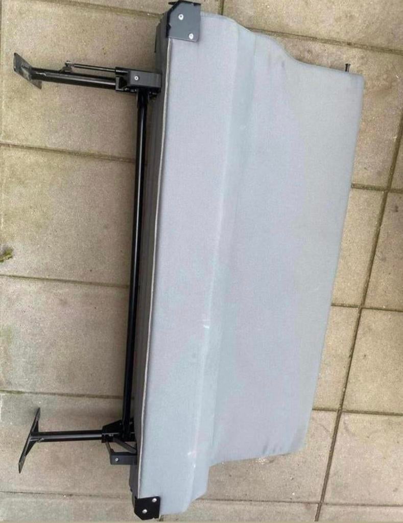 Bank voor camper of busje - Grijs, opklapbaar, Caravans en Kamperen, Camper-accessoires, Ophalen, Gebruikt