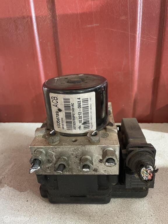 ABS pomp Opel Astra J ('09-'15) 13356789, Gebruikt, Opel, Ophalen of Verzenden, Opel
