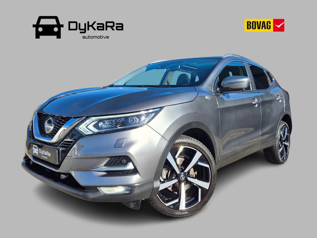 Nissan Qashqai 1.3 DIG-T Tekna Automaat DCT-7 Pano, Leder, M, Gebruikt, 4 cilinders, Bedrijf, Qashqai