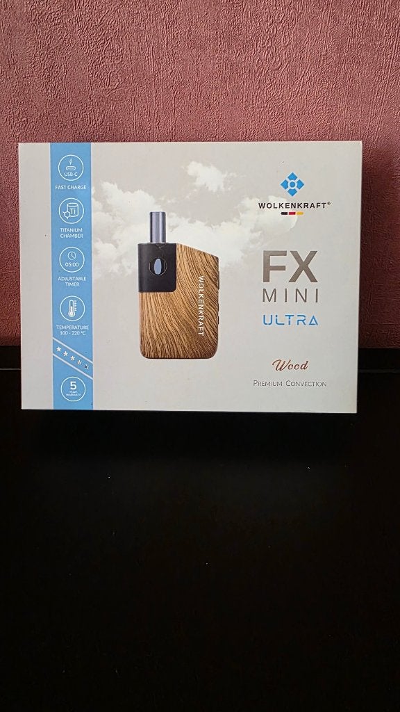 Wolkenkraft FX Mini Vaporizer Wood🦚Z.G.A.N, Ophalen, Zo goed als nieuw, Overige typen