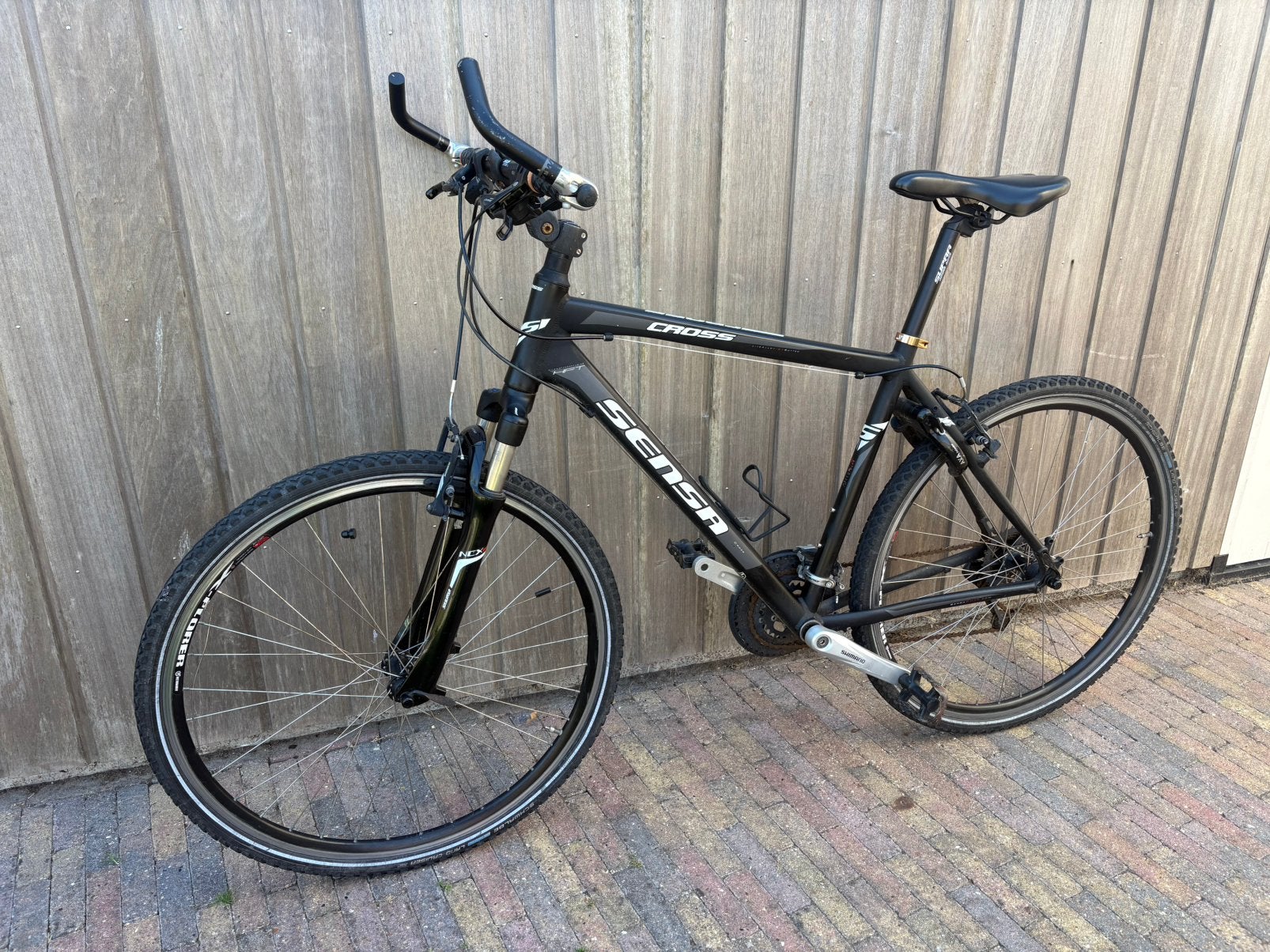 Sensa Cross herenfiets / hybride fiets, Ophalen, Zo goed als nieuw, Meer dan 20 versnellingen, Overige merken