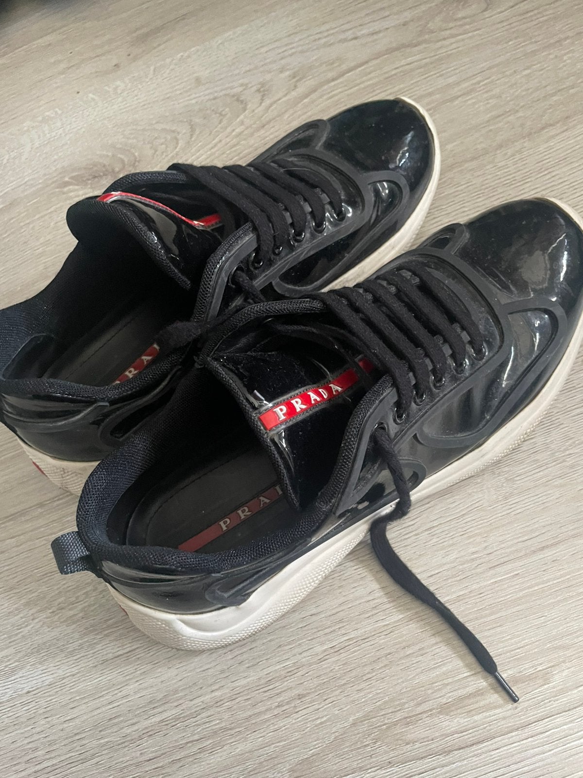 Prada American Cup, Ophalen of Verzenden, Gebruikt, Schoenen