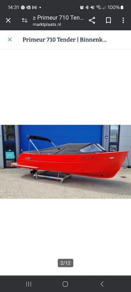 Primeur 710 Tender, 60 pk, Tender, 1.00 - 1.50 meter, Primeur