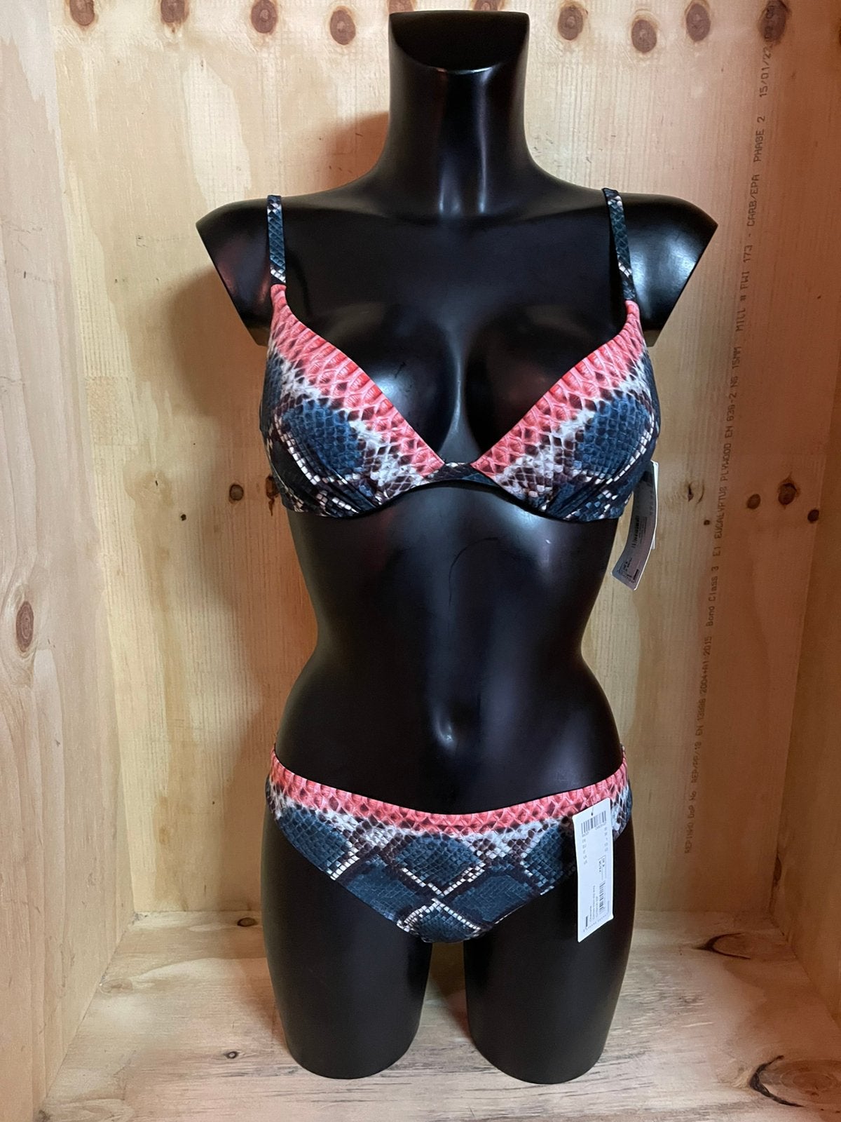 Chantelle bikini maat 80b slip 40, Verzenden, Nieuw, Meerkleurig, Bikini