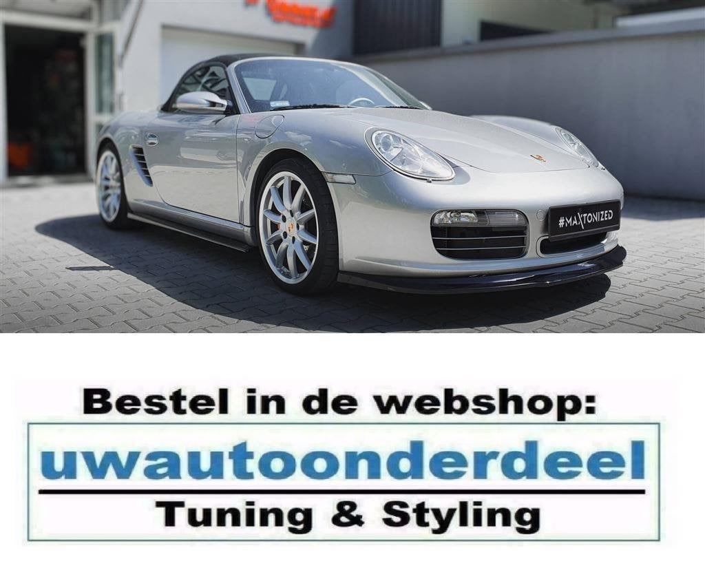 Maxton Design Spoiler Splitter Lip Porsche Boxster 987, Verzenden, Automotive Parts, A.parts@hotmail.nl, Trasmolenlaan 12 3447 GZ Woerden