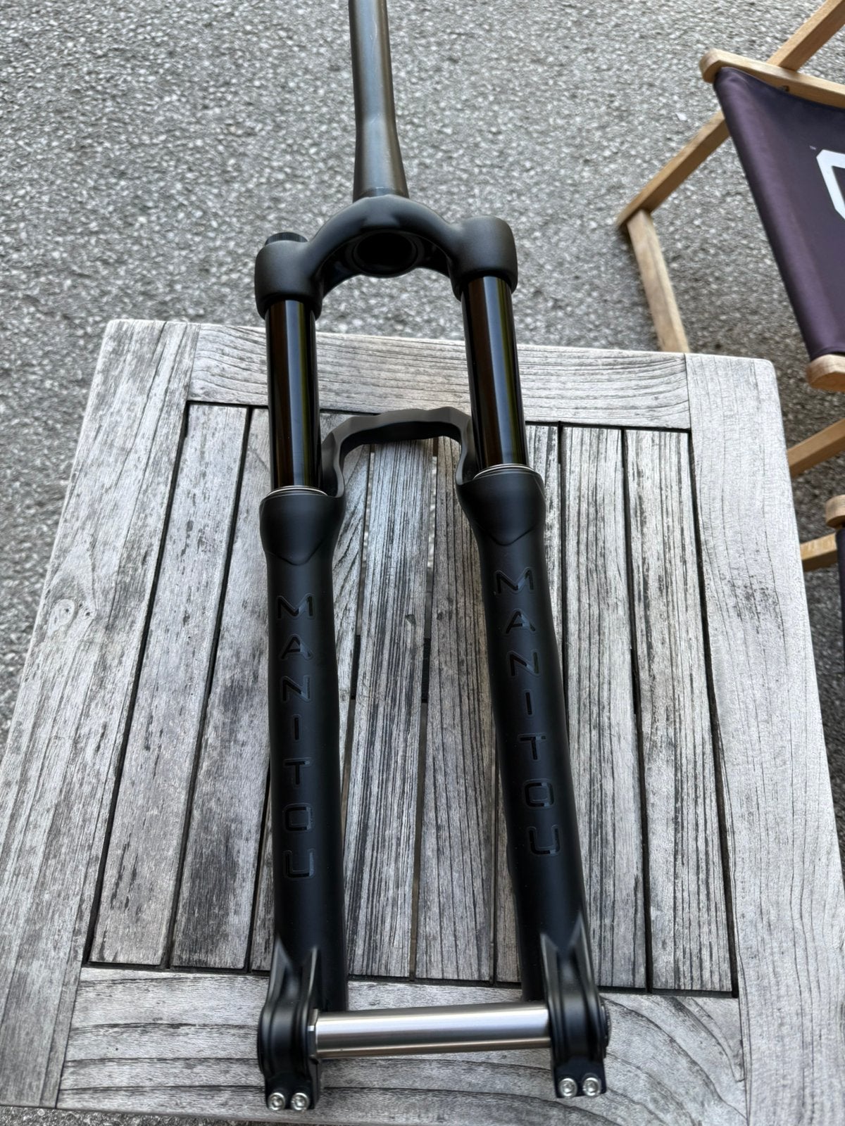 Manitou 100mm voorvork dirtjumper, Fietsen en Brommers, BMX, Nieuw, Ophalen of Verzenden, Voorvork