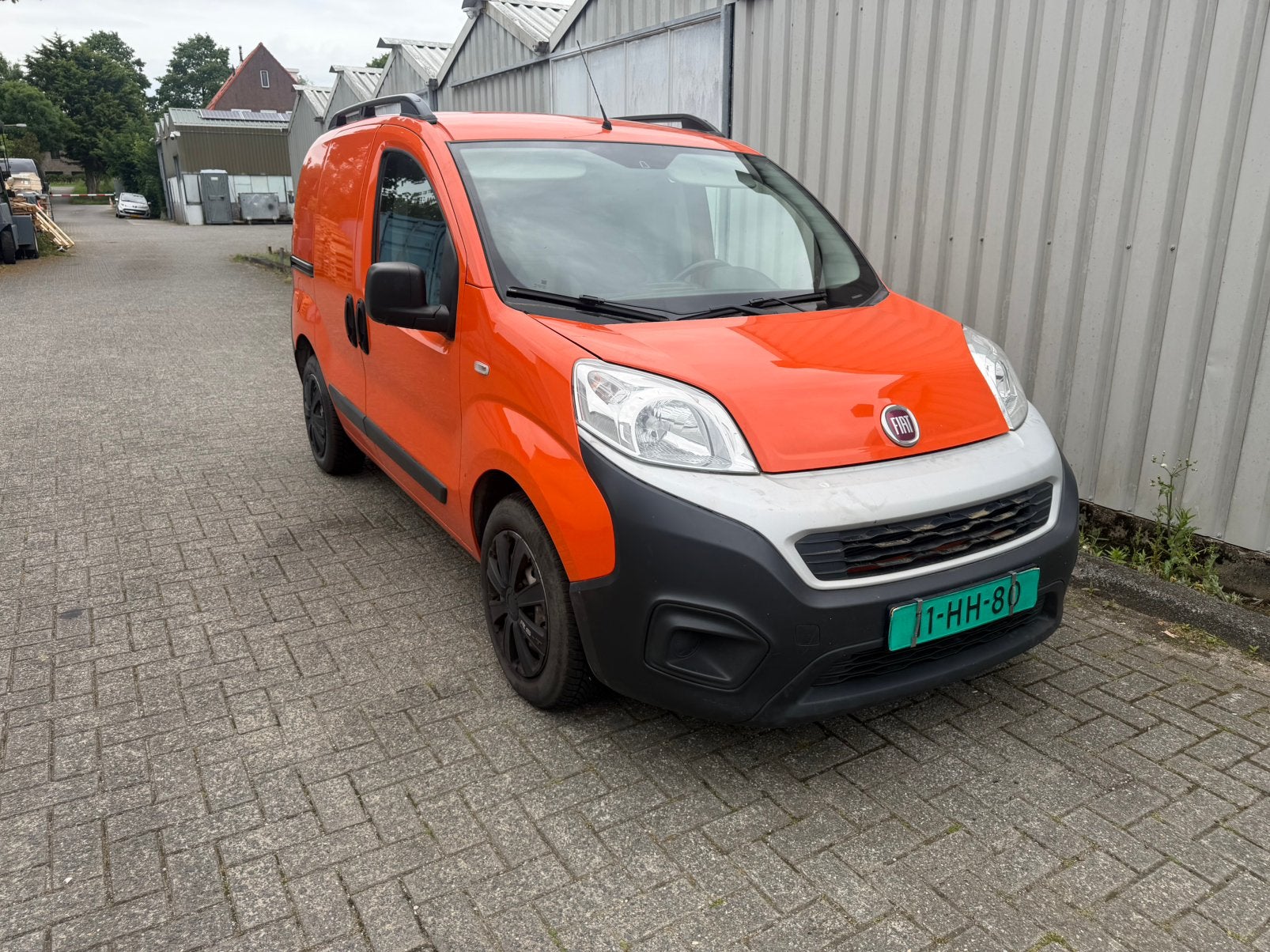 Fiat Fiorino 1.3 2019 Automaat Airco Navigatie euro6 marge, Auto's, Bestelauto's, Euro 6, 4 cilinders, 400 kg, Origineel Nederlands
