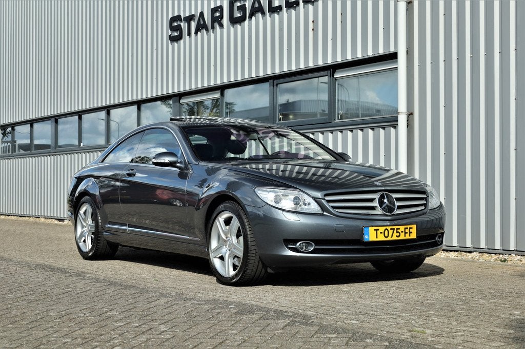 Mercedes-Benz CL-Klasse CL 500 Youngtimer 105320km BTW auto, Auto's, Mercedes-Benz, Automaat, 5461 cc, Achterwielaandrijving, Gebruikt