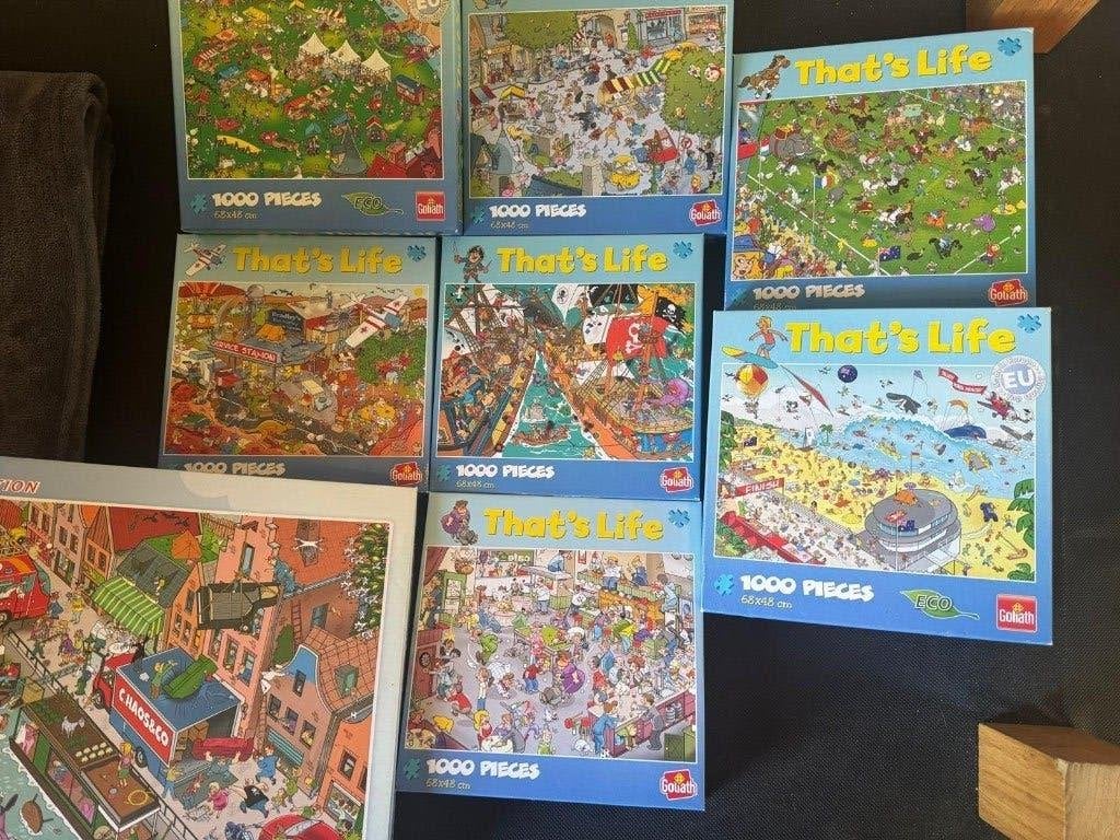Legpuzzels van That's Life, Ophalen of Verzenden, 500 t/m 1500 stukjes, Zo goed als nieuw, Legpuzzel