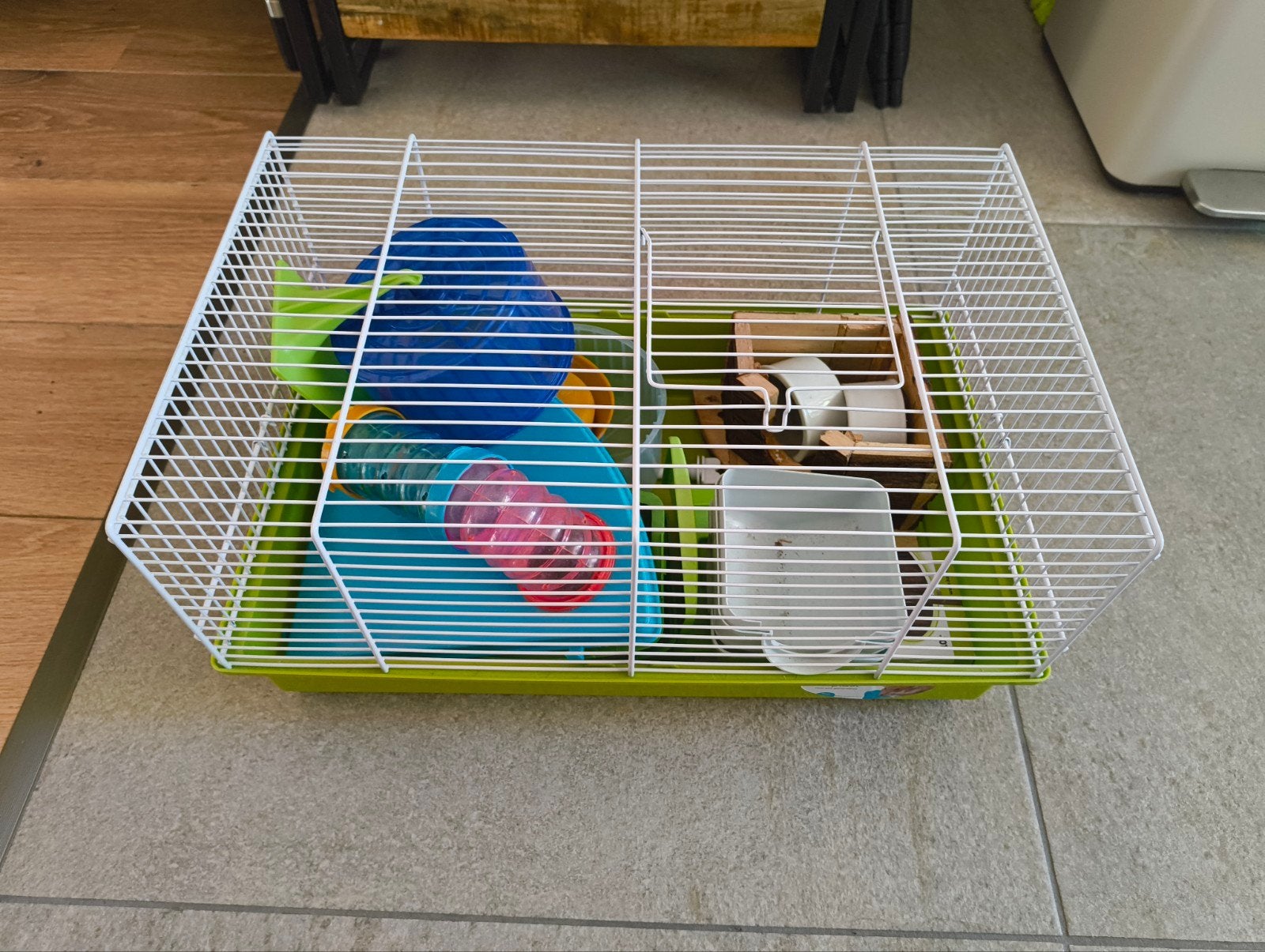 Hamsterkooi plus accesoires (ophalen in Hillegom), Dieren en Toebehoren, Ophalen, Zo goed als nieuw, Overige typen