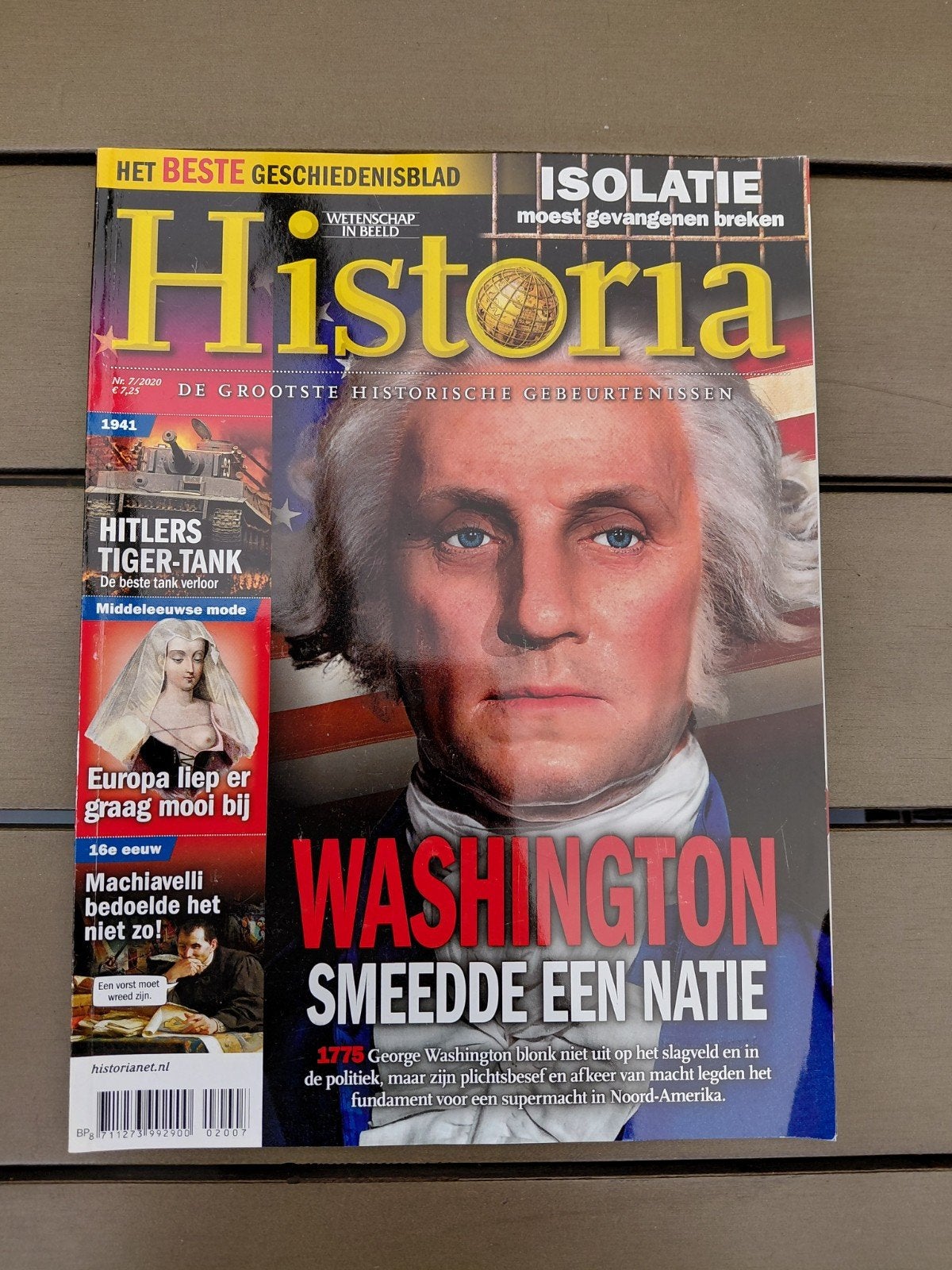 Historia Tijdschrift - Washington smeedde een natie, Ophalen of Verzenden, Gelezen, Overige typen