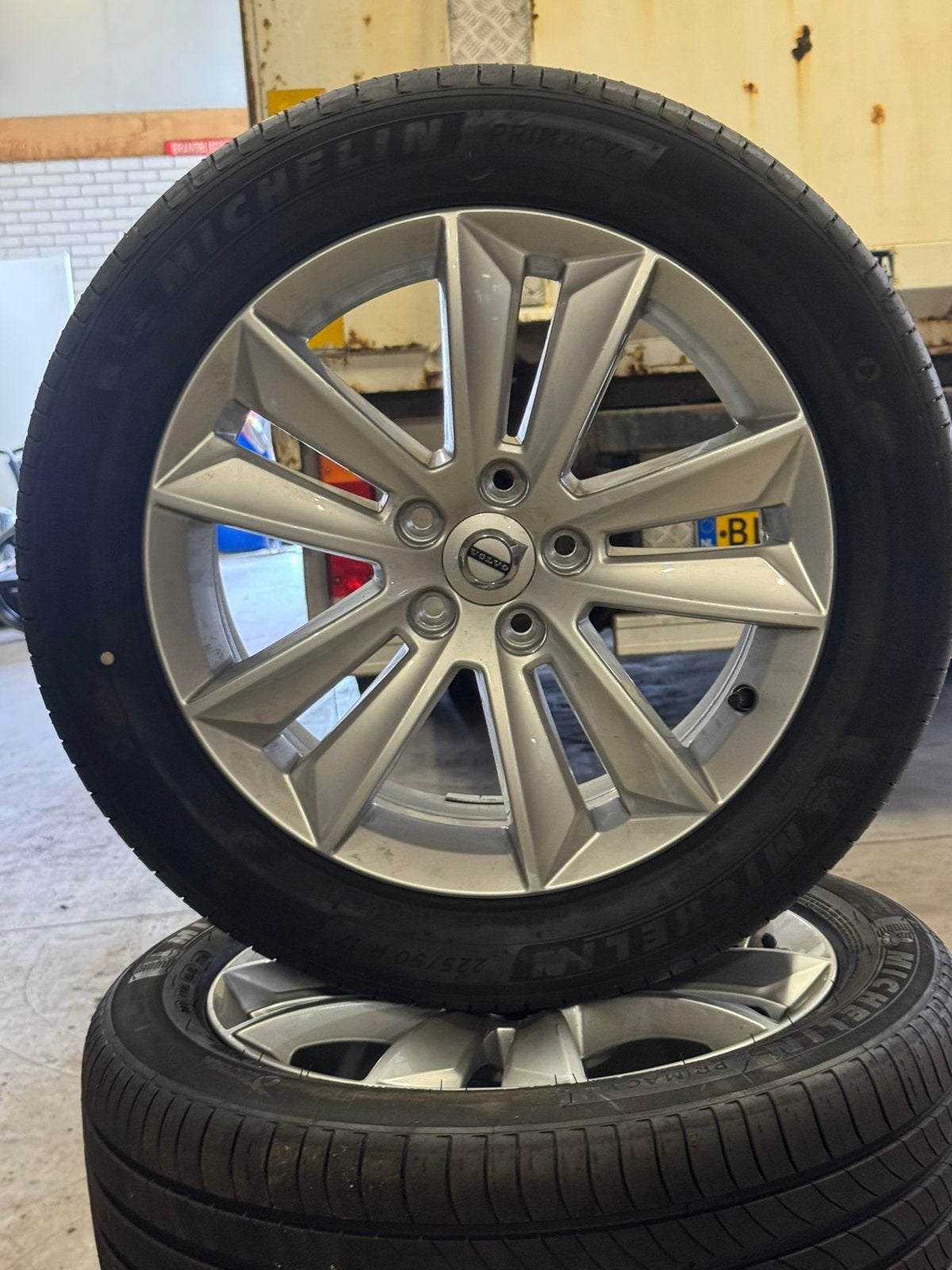 Volvo S60/V60 Zomerwielenset/velgen 17” 225/50R17 |Michelin, Ophalen, Velg(en), 17 inch, Zomerbanden