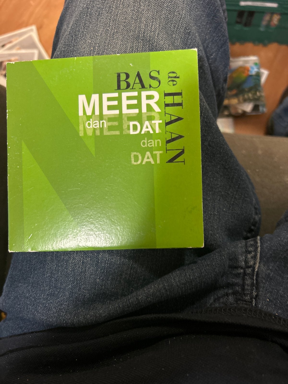 Bas de Haan - Meer Dan Dat CD (Gesigneerd), Ophalen of Verzenden, Gebruikt, Pop, Gesigneerd
