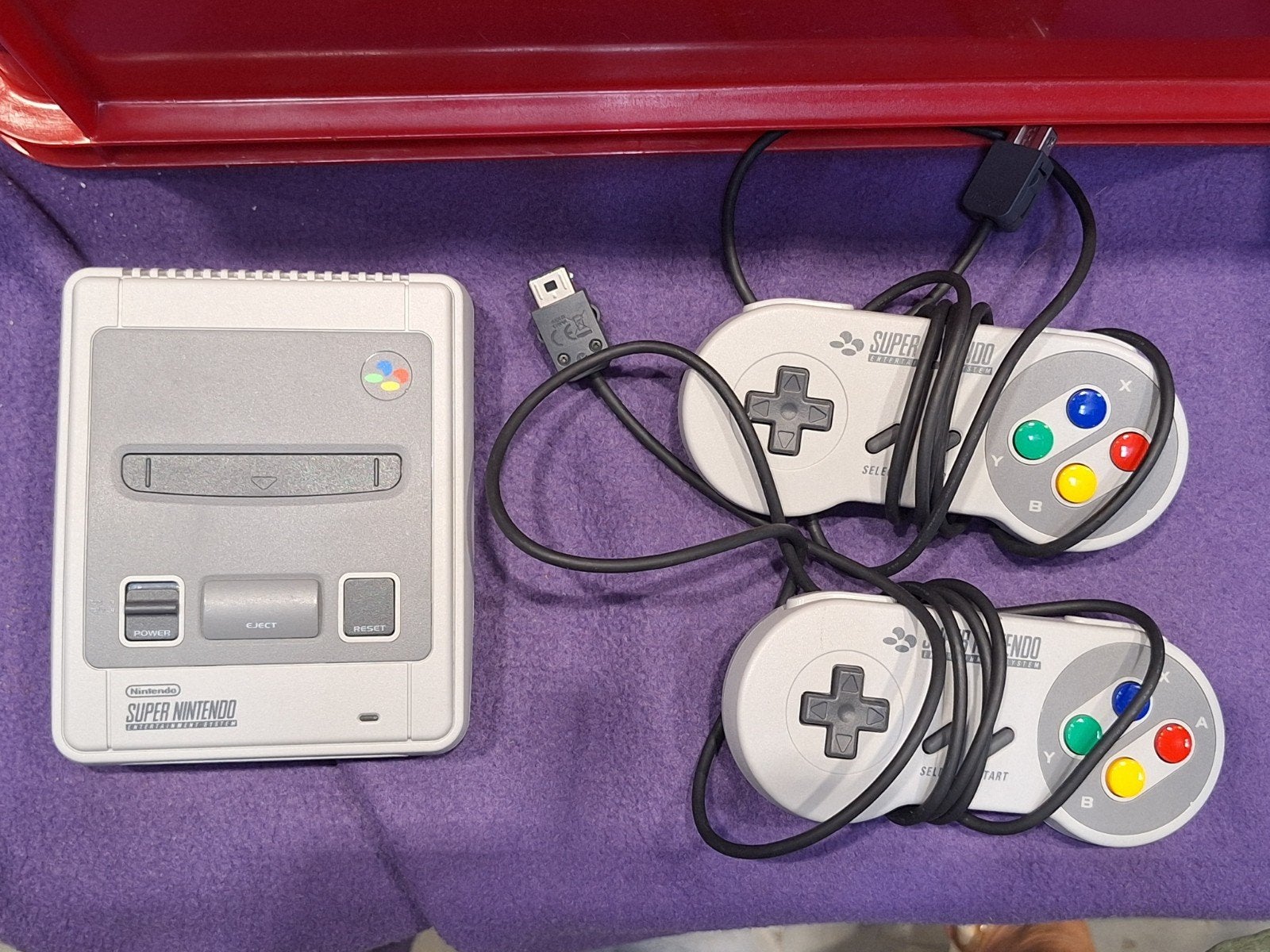 Mini SNES Super Nintendo met 21 ingebouwde games, Ophalen of Verzenden, Zo goed als nieuw, Overige modellen