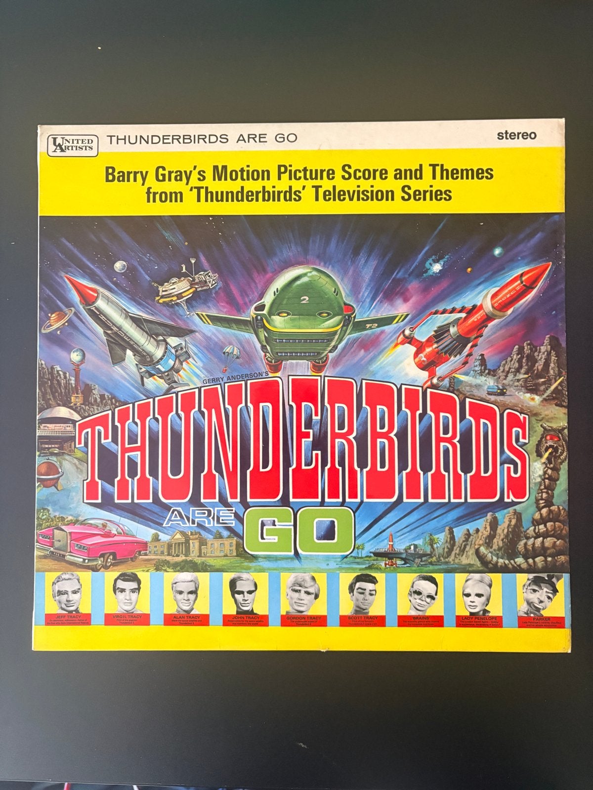 Thunderbirds Are Go Soundtrack LP - Barry Gray (1967), Ophalen of Verzenden, Gebruikt