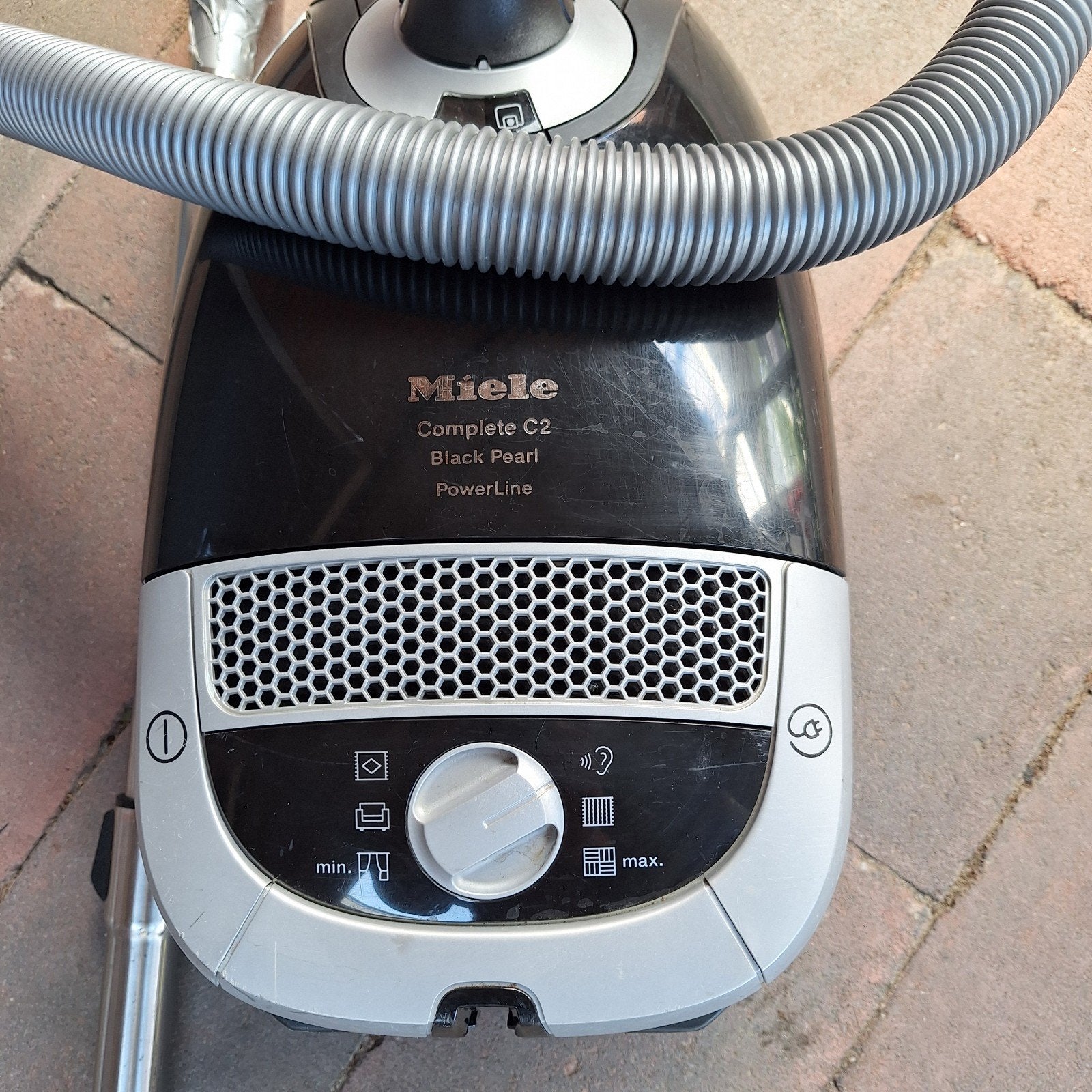Miele Complete C2 Black Pearl PowerLine stofzuiger, Witgoed en Apparatuur, Stofzuigers, Gebruikt, Sledestofzuiger, Miele, Minder dan 1200 watt