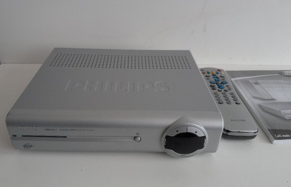 Philips DSR 2211 digitale satelliet ontvanger, Ophalen of Verzenden, Zo goed als nieuw