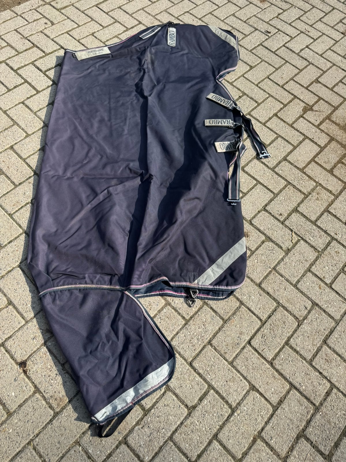 Horseware rambo supreme turnout 6,0” (185), Dieren en Toebehoren, Paarden en Pony's | Dekens en Dekjes, Ophalen of Verzenden, Zo goed als nieuw