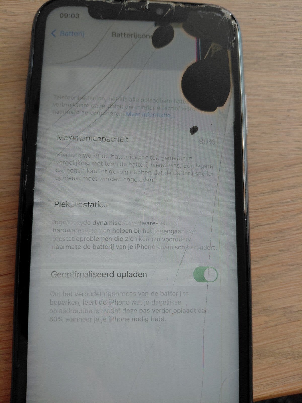 iPhone 11 met defect scherm -  voor onderdelen/reparati, Ophalen of Verzenden
