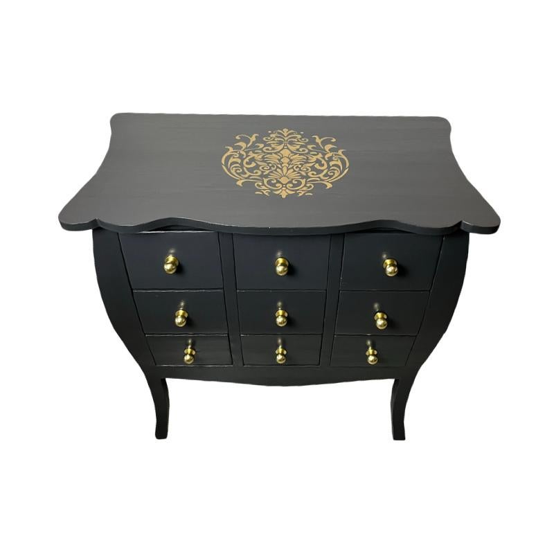 Barok ladekastje dressoir - Bluegoose Vintage, Ophalen, 5 laden of meer, Vintage, 50 tot 100 cm