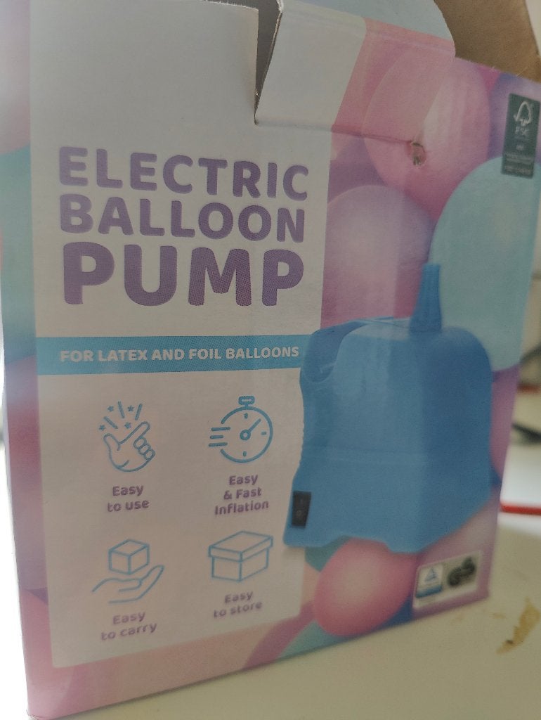 Elektrische Ballonpomp voor Latex en Folie Ballonnen, Ophalen of Verzenden, Zo goed als nieuw