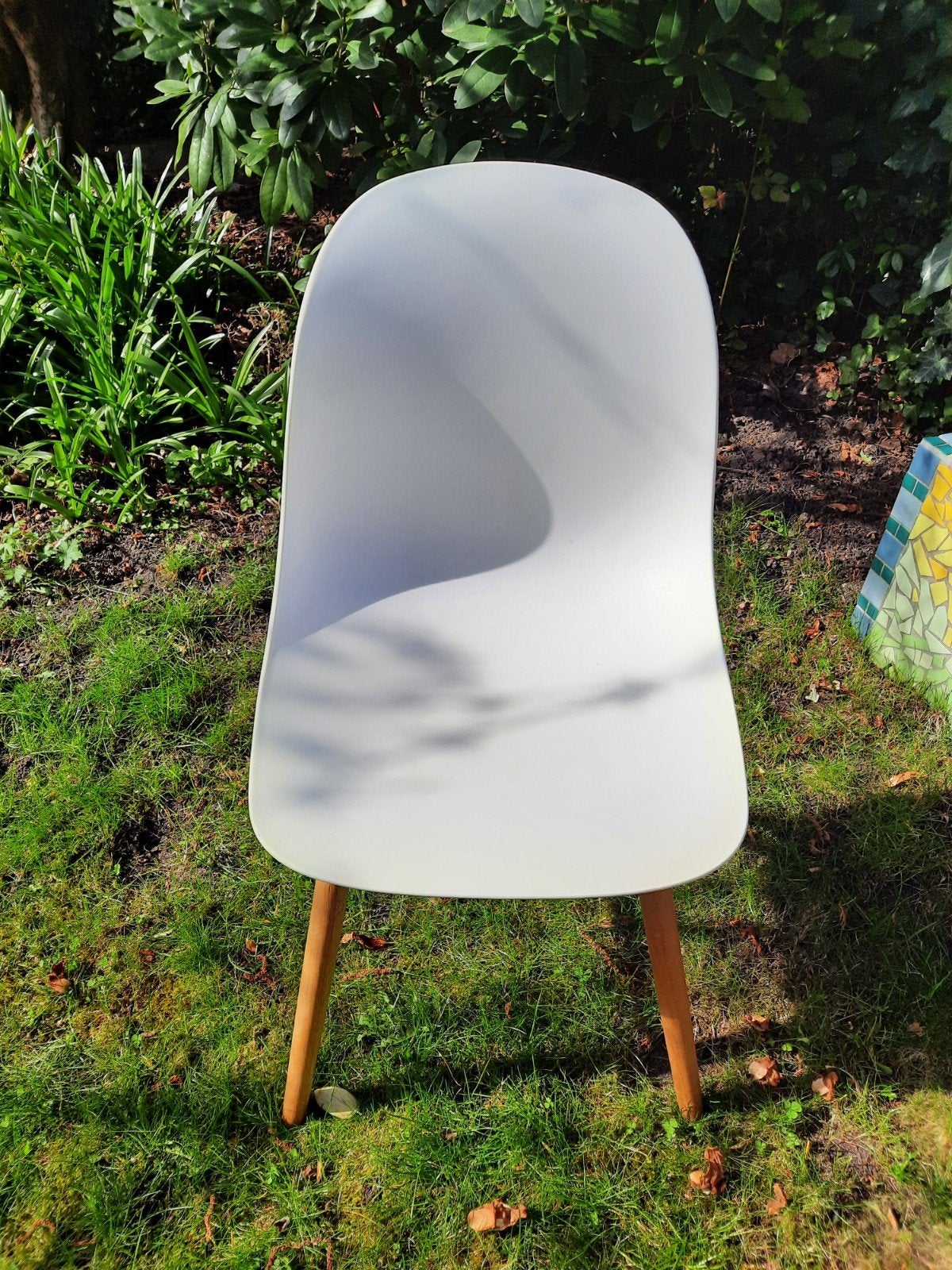 Eetkamerstoel Kwantum, Huis en Inrichting, Stoelen, Gebruikt, Eén, Kunststof, Wit, Ophalen