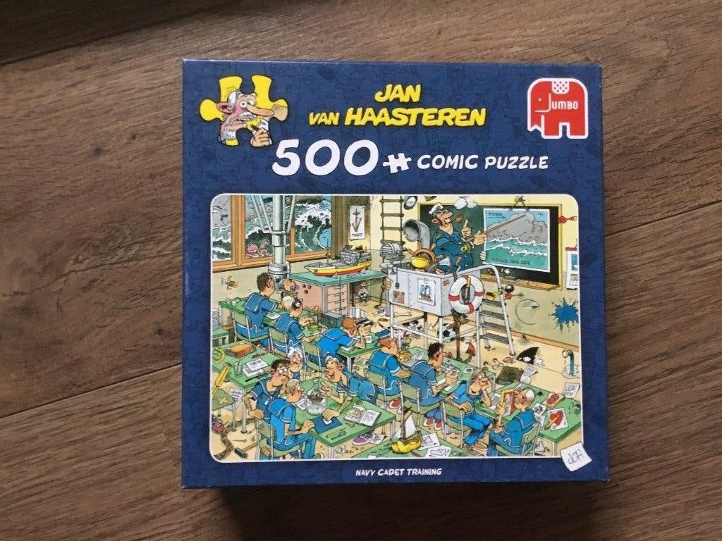Jan van Haasteren. 500 stukjes, Ophalen, 500 t/m 1500 stukjes, Zo goed als nieuw