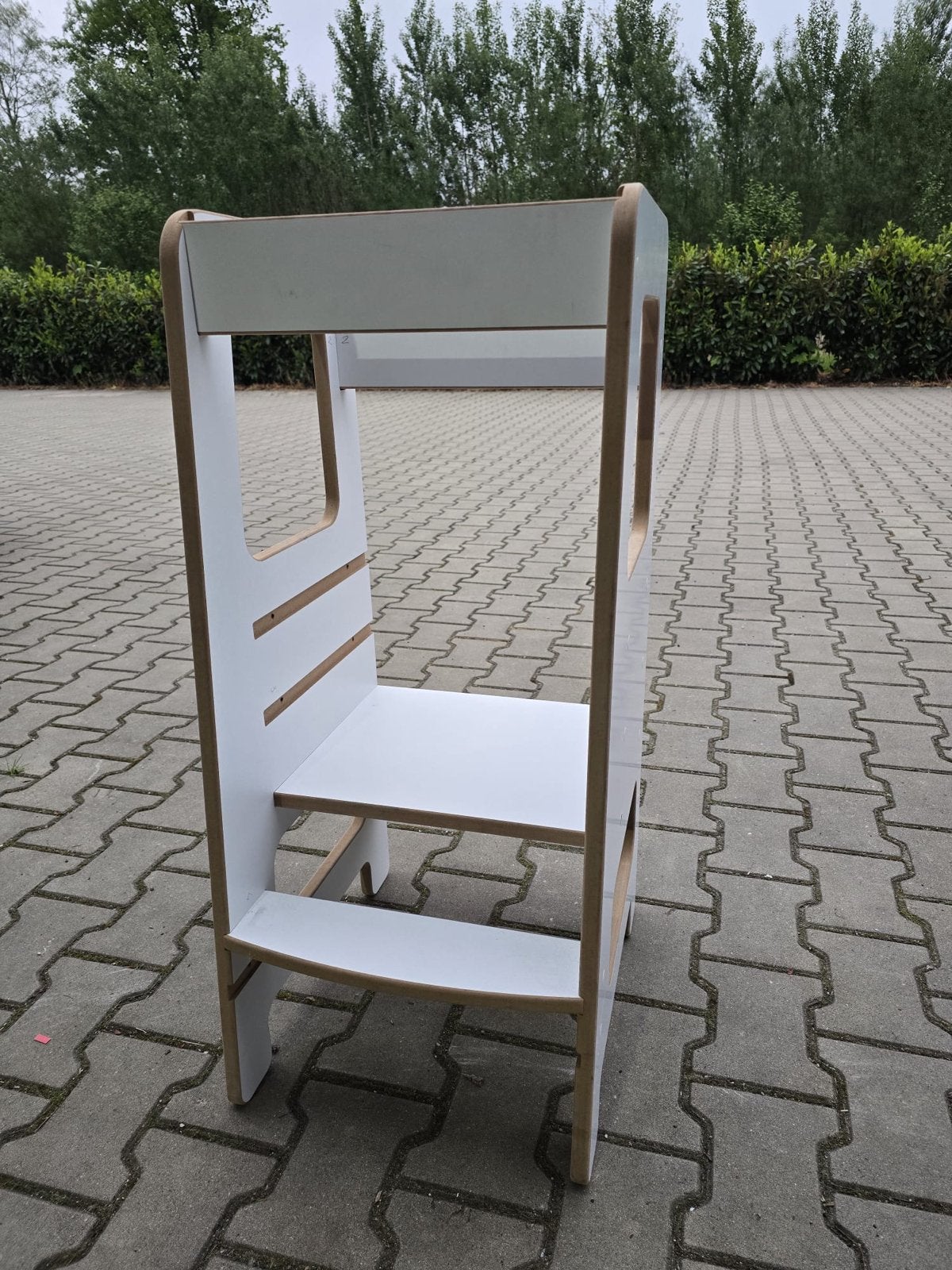 NIEUW! Witte Learning Tower / Keukenhulp voor Kinderen, Ophalen, Nieuw, Overige typen